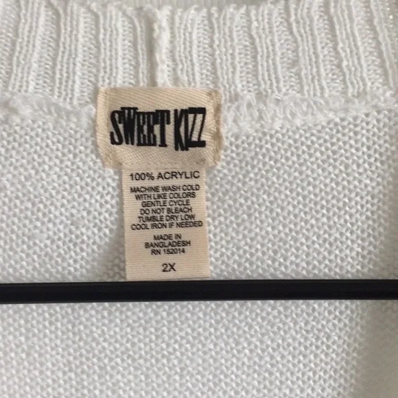 White Summer Wrap - Picture 2 of 8